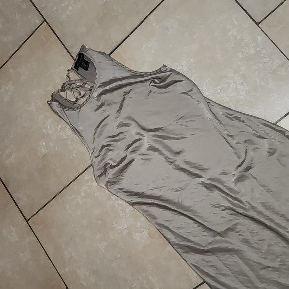 House of Harlow 1960 Gray Backless Dress - Picture 2 of 8